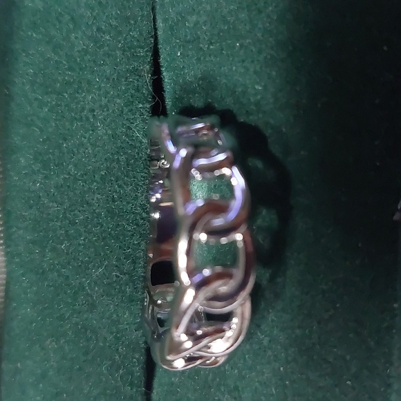 Ring Maison Margiela Silver Ring Sterling Silver Chain Link Ring